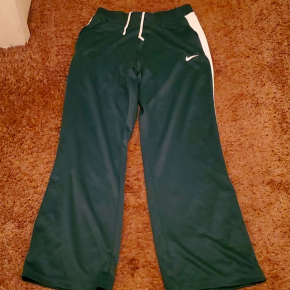 Nike women med thick Jersey pants rare